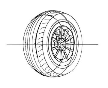рисунок колеса 5
